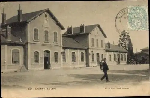 Ak Gannat Allier, La Gare