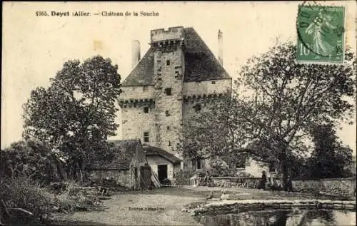 Ak Doyet Allier, Château de la Souche