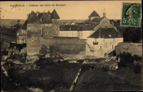 Ak Chantelle Allier, Château des Ducs de Bourbon