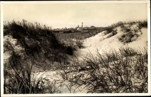 Ak Nordseebad Wangerooge in Ostfriesland, In den Dünen
