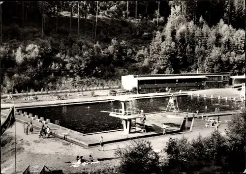 Ak Wirsberg im Fichtelgebirge, Waldschwimmbad