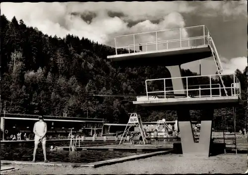 Ak Wirsberg im Fichtelgebirge, Waldschwimmbad