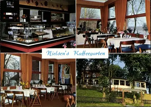 Ak Keitum auf Sylt, Nielsen's Kaffeegarten