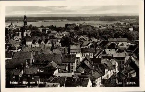 Ak Bad Belzig in Brandenburg, Blick vom Turm, Panorama