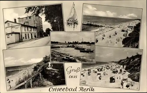 Ak Ostseebad Rerik, Strandpartie, Kurhaus