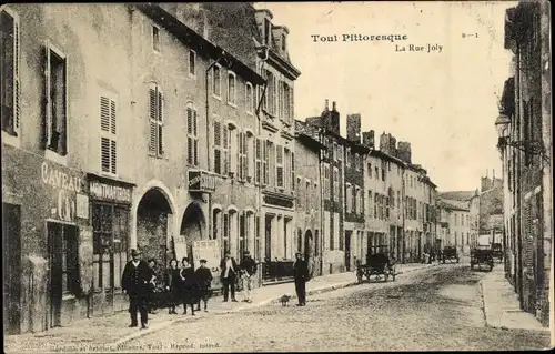 Ak Meurthe et Moselle,, La Rue Joly