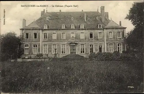 Ak Saulxures les Nancy, Meurthe et Moselle, Château