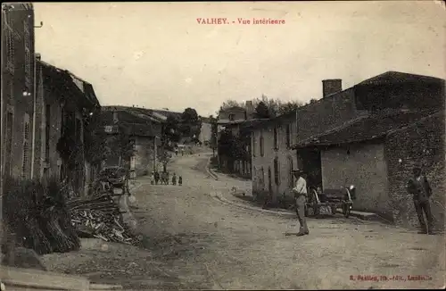 Ak Valhey Meurthe et Moselle, Vue intérieure