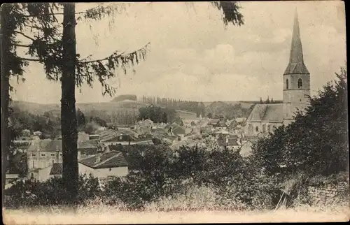 Ak Meurthe et Moselle, Teilansicht mit Kirche