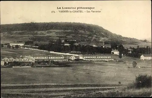 Ak Vannes Meurthe et Moselle, Les Verreries