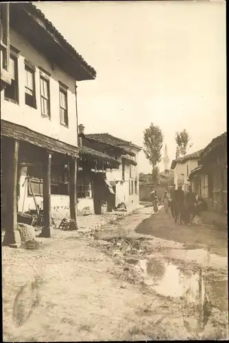 Foto Ak Prilep Mazedonien, Straßenpartie
