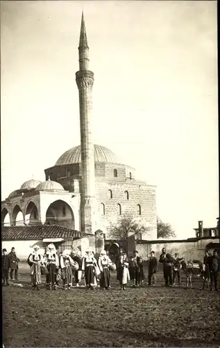 Foto Ak Skopje Üsküb Mazedonien, Moschee