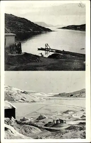 Ak Grönland, Greenland scenery, Summer and Winter