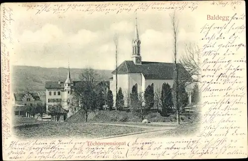 Ak Baldegg Kanton Luzern, Töchterpensionat