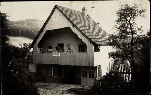 Foto Ak Hausem am Tann Thann bei Balingen, Wohnhaus