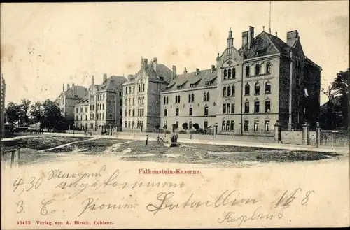 Ak Koblenz am Rhein, Falkenstein Kaserne
