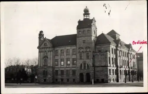 Foto Ak Landau in der Pfalz, Occupation francaise 1945