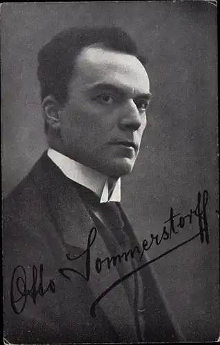 Ak Schauspieler Otto Sommerstorff