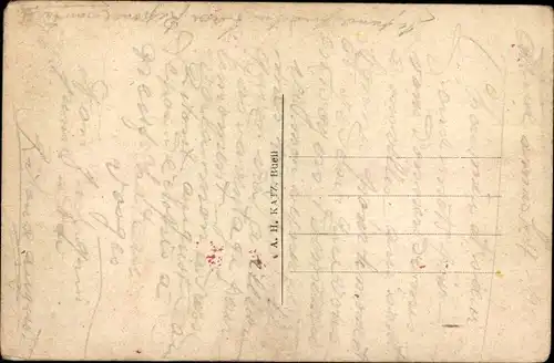 Ak Le Cahier de Punitions, französische Soldaten, Rossard, Gueulenpente, Chaudepince