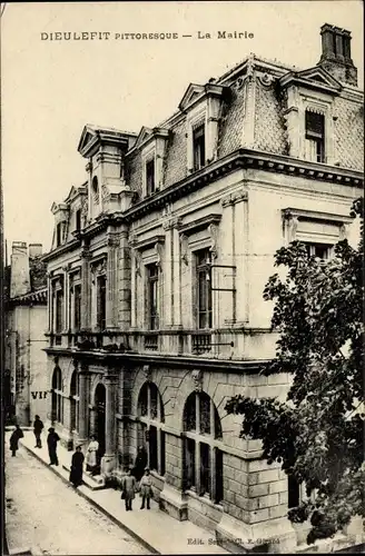 Ak Dieulefit Drôme, La Mairie