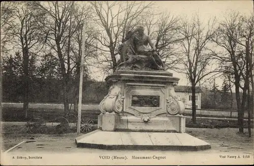 Ak Void Meuse, Monument Cugnot