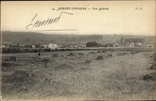 Ak Robert Espagne Lothringen Meuse, Vue generale