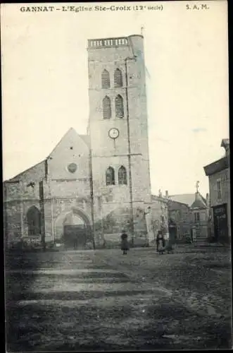 Ak Gannat Allier, L'Église Sainte Croix