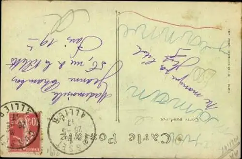 Ak Cusset Allier, Monument du Centenaire