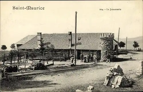Ak Saint Maurice Vosges, La Jumenterie