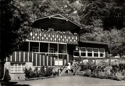 Ak Wernigerode am Harz, HO Gaststätte Christianental