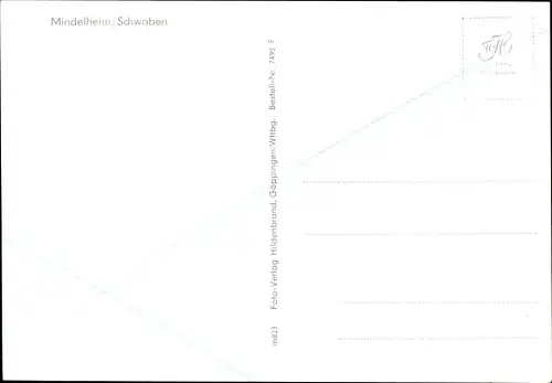 Ak Mindelheim im Unterallgäu, Teilansicht