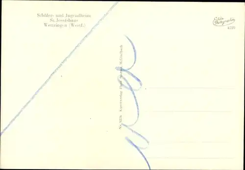 Ak Wettringen im Münsterland, St. Josefshaus, Schüler- und Jugendheim