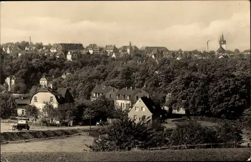 Ak Mittweida in Sachsen, Blick auf den Ort