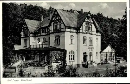 Ak Bad Essen in Niedersachsen, Waldhotel