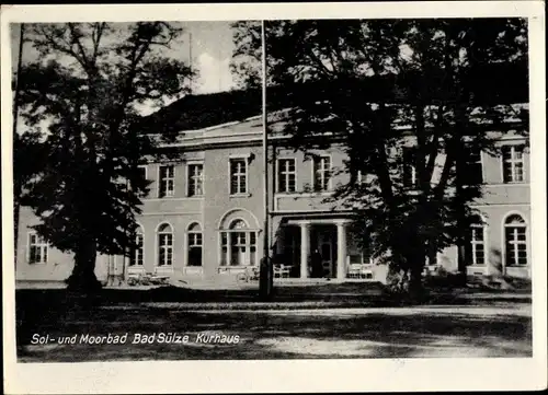 Ak Bad Sülze in Mecklenburg, Kurhaus
