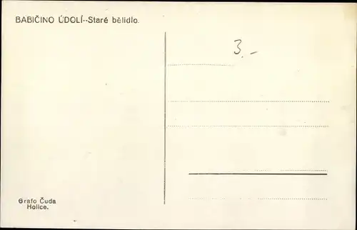 Ak Česká Skalice Böhmisch Skalitz Region Königgrätz, Staré Bělidlo, Babiččino údolí