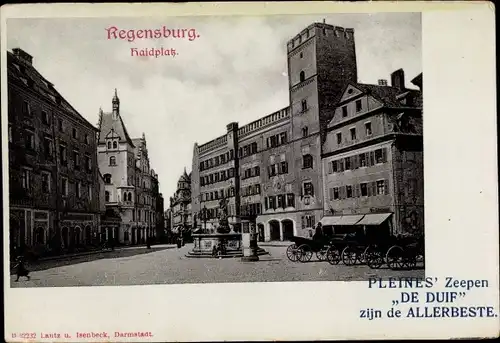 Ak Regensburg an der Donau Oberpfalz, Haidplatz