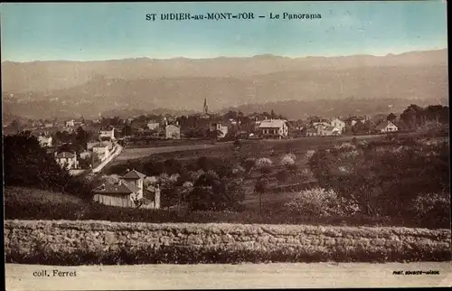 Ak Saint-Didier-au-Mont-d'Or Rhône, Le Panorama