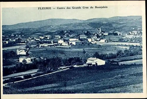 Ak Fleurie Rhône, Centre des Grands Crus du  Beaujolais