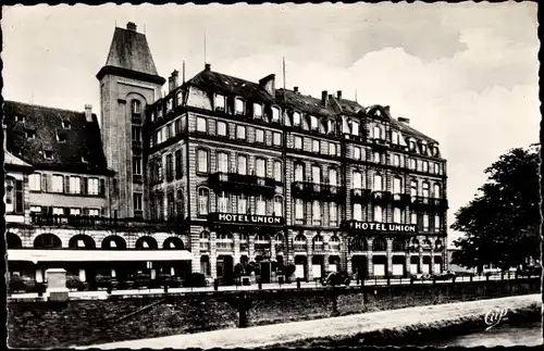 Ak Strasbourg Straßburg Elsass Bas Rhin, Hotel de l'Union