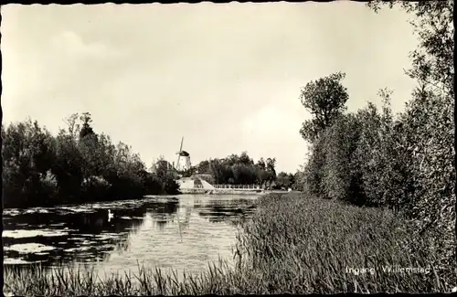 Ak Willemstad Nordbrabant Niederlande, Windmühle