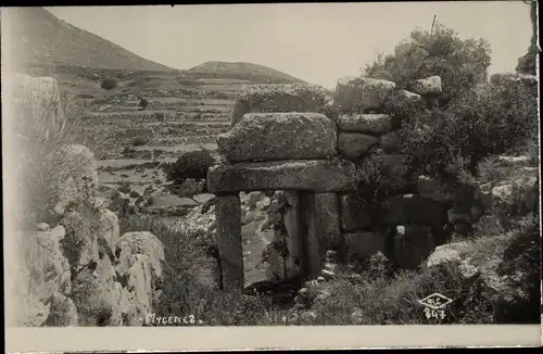 Foto Ak Mykene Griechenland, Ausgrabungsstätte