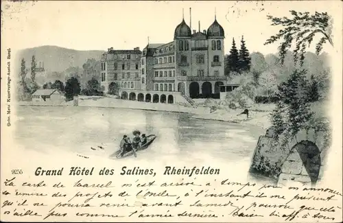 Ak Rheinfelden Kanton Aargau Schweiz, Grand Hotel des Salines