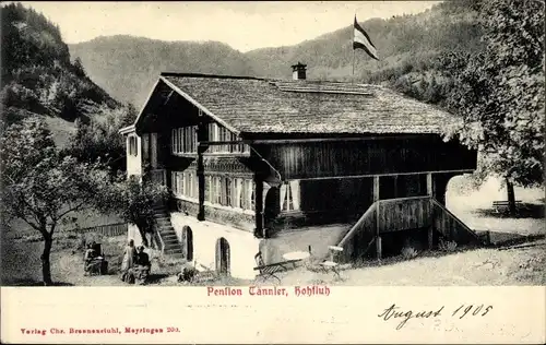 Ak Hohfluh Hasliberg Kt Bern Schweiz, Pension Tännler
