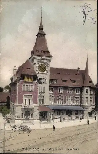 Ak Eaux-Vives Genève Genf Stadt, La Mairie