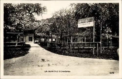 Ak Chexbres Kanton Waadt, Restaurant La Buritaz