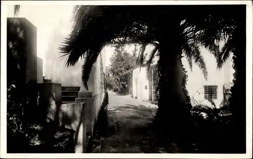 Ak Algier Alger Algerien, Villa Abdel Tif, Entree des Ateliers d'Artistes