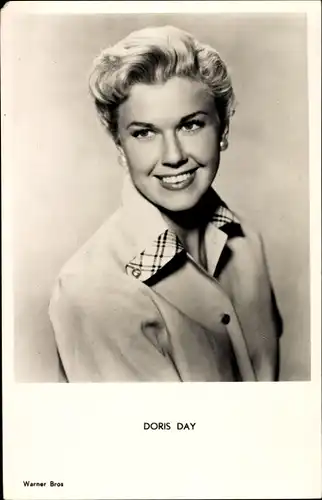 Ak Schauspielerin Doris Day, Portrait