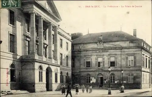 Ak Bar le Duc Meuse, La Prefecture, Le Palais de Justice
