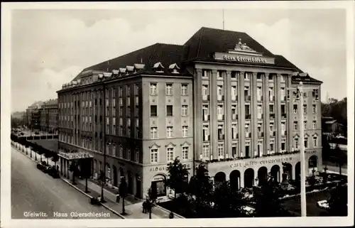 Ak Gliwice Gleiwitz Oberschlesien, Haus Oberschlesien